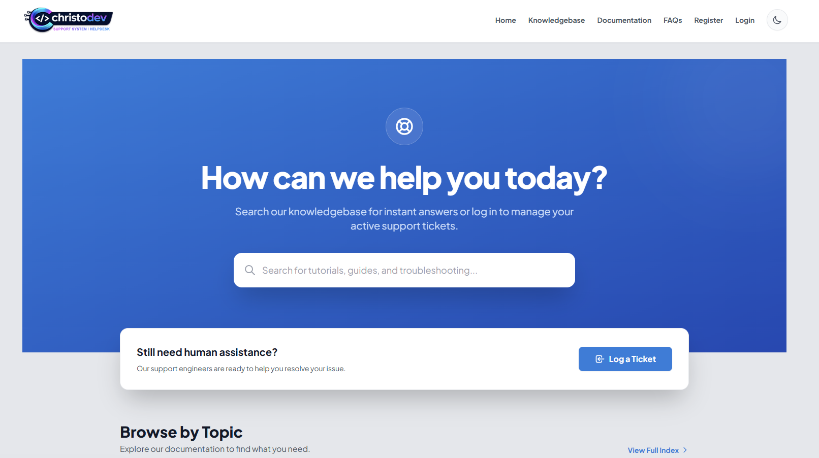 Support Desk Helpdesk